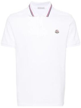 Moncler logo-patch polo shirt size large